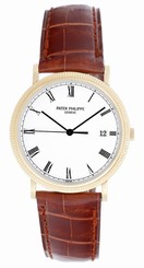 Patek Philippe Yellow Gold Calatrava Men's Quartz Watch Ref. 3944 J or 3944J