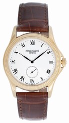 Patek Philippe Yellow Gold Calatrava Men's Quartz Watch Ref. 3944 J or 3944J