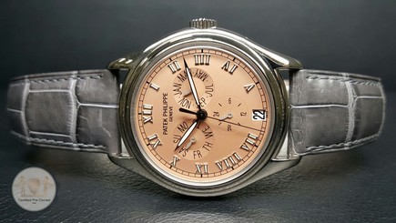 Patek Philippe 5035G Annual Calendar 37mm White Gold