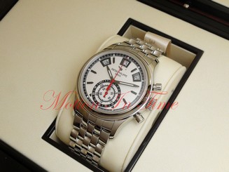 Patek Philippe 5960/1A-001 Stainless Steel Chronograph Silvery Dial 40.5mm