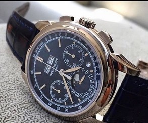 Patek Philippe White Gold Grand Complications Blue Dial 5270G-014 UNWORN