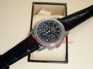Patek Philippe 5271P-001 Perpetual Calendar 41mm Platinum Diamond Baguette 2015