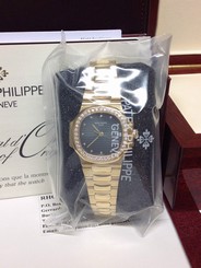 Patek Philippe Nautilus 3800/3J-010 - Diamond Bezel - B&P 2006 - Serviced By PP!