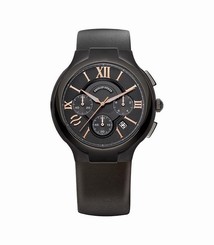 Philip Stein Men's 45mm Stainless Steel Black PVD Watch New - 45B-CRBKRG - New