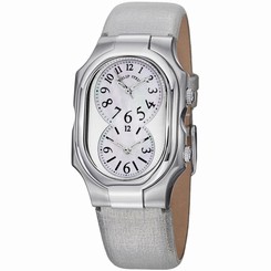 PHILIP STEIN SIGNATURE 1-NFMOP-CMBZ LADIES CALFSKIN 27MM QUARTZ WATCH