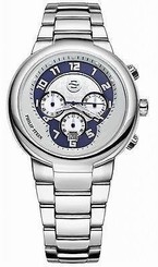 Philip Stein Active Analog Date Steel Men's Steel 45mm watch 32-AN-SS