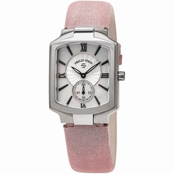 PHILIP STEIN WOMEN'S CLASSIC 28MM LEATHER BAND SWISS QUARTZ WATCH 21-CMOP-CMLA