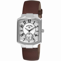 Philip Stein Women's 27mm Brown Calfskin Stainless Steel Case Watch 21FMOPCBR