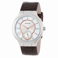 Philip Stein Women's 41-DMOPRG-OCH Analog Japanese Quartz Chocolate Ostrich Stra