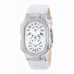 Philip Stein Women's 2D-NFMOP-CMS "Signature" Diamond Mother-Of-Pearl Silver-Met