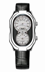 Philip Stein Men's 12A-BW-AB Prestige Automatic Black Alligator Strap Watch