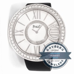 Piaget Limelight G0A36156 Quartz 39mm White Gold Diamond Dial Strap Ladies Watch