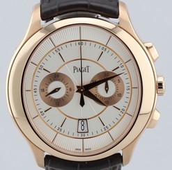 Piaget Gouverneur Flyback Chronograph, 18K Rose Gold, 43mm Men's Watch G0A37112