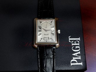Piaget Black Tie Emperador Coussin Retrograde Limited 50 Piece Platinum G0A30019