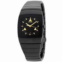 Rado Sintra Quartz Black Dial Black Ceramic Ladies Watch R13725172
