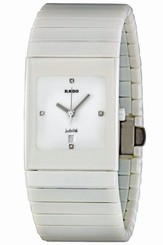 Rado R21711702 Ceramica Jubile Men's White Ceramic Dress Watch