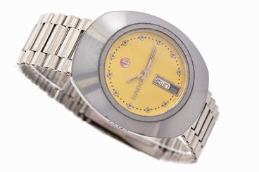 Vintage Rado Diastar Stainless Steel Automatic Mens Watch 1224