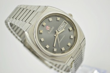 Vintage Rado Companion Stainless Steel Automatic Mens Watch 1016