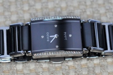 Rado Integral Super Jubile Women's Watch Ceramic Two Tone Diamond Watch