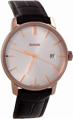 Rado Unisex Coupole 37.7mm Brown Leather Band R22866105