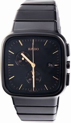 Rado R5.5 38 mm Black Ceramic Dial Men's Watch R28886172