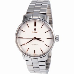 Rado Coupole Classic Silver Dial Two-Tone SS Automatic Ladies Watch R22862023