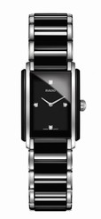 RADO R20613712 INTEGRAL DIAMONDS HIGH-TECH CERAMIC QUARTZ MOVEMENT SWISS WATCH