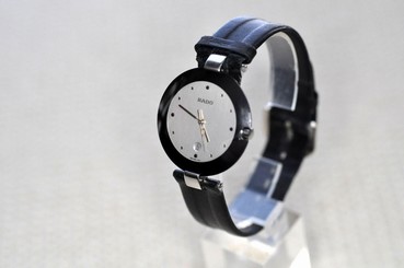 Rado coupole jubile mens 32.5mm black and silver dial
