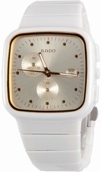 Rado Women's R28392252 R5.5 Analog Display Swiss Quartz White Watch