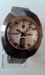 Genuine Rado 1966Model Diastar Excellent Working Condition Steel Finish D&Date