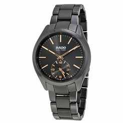 Rado Hyperchrome Dual Timer XL Touch Grey Ceramic Mens Watch R32102172