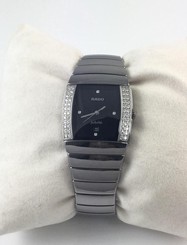 Rado Sintra Grey High Tech Ceramic Jubile Diamond Swiss Quartz Watch R13577712