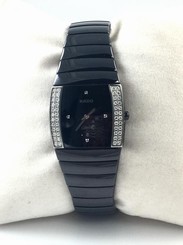 Rado Sintra Black High Tech Ceramic Jubile Diamond Swiss Quartz Watch R13617712