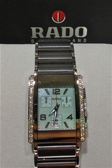 NEW RADO INTEGRAL JUBILE R20670912 FACTORY DIAMOND CHRONOGRAPH WATCH