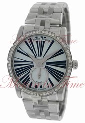 Roger Dubuis Excalibur Ladies 36mm Automatic, White Dial -Steel, Ref# RDDBEX0377