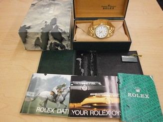Rolex Datejust 16248 18K Factory Barked 36MM Sapphire Quickset Watch. RARE.