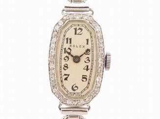 Authentic Rolex Watch Manual winding vintage 18ct 0355