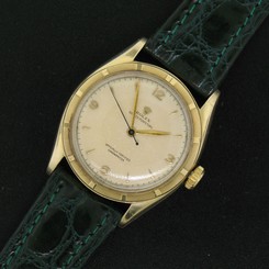 RARE Vintage Men's 14k Yellow Gold Rolex Super Oyster Automatic Wrist Watch 6085