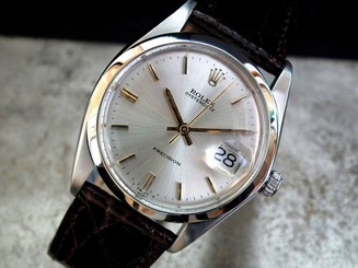 STUNNING 1958 ROLEX OYSTERDATE PRECISION GENTS VINTAGE WATCH