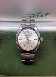 Rolex Oyster Perpetual 34mm - 1002 - Silver Baton Dial - 1972 - Box Only