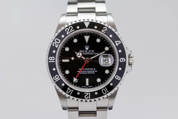 Rolex GMT Master II 16710 Black Bezel Automatic Watch K Series