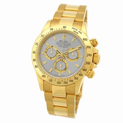 ROLEX 18K Yellow Gold 40mm Daytona Cosmograph 116528 D Serial Box Paper Warranty
