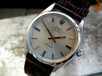STUNNING 1974 ROLEX OYSTER PERPETUAL AIRKING PRECISION GENTS VINTAGE WATCH