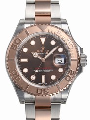 Rolex YACHT-MASTER 116621 Steel & Everose Gold Chocolate Dial Everose Bezel 40MM