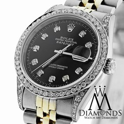Rolex Datejust 16233 36mm two (2) Tone 18k Gold & Stainess Steel Automatic Watch