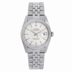 Rolex Datejust Men's Stainless Steel Automatic Watch Dome Bezel 16200