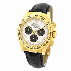 ROLEX 18K Yellow Gold Daytona Cosmograph Panda 116518 Warranty Random Serial BOX