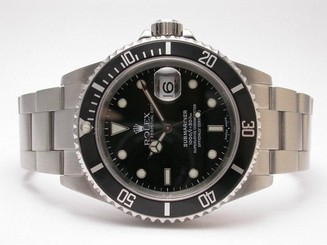 ROLEX 16610 SUBMARINER CHRONOMETER 40MM BLACK DIAL STAINLESS STEEL MEN'S WATCH
