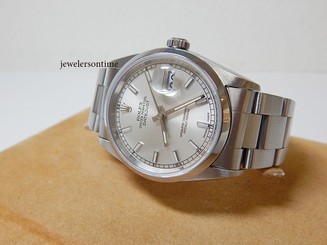 1998 Rolex Men's Stainless Steel 36mm Datejust. Oyster Bracelet. Ref# 16200 Mint