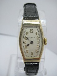 Rolex Art-Deco 9carat Yellow Gold Ladies Mechanical Used Watch